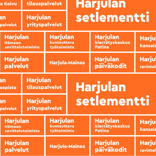 Harjula Visuaalinen ilme muuttuu